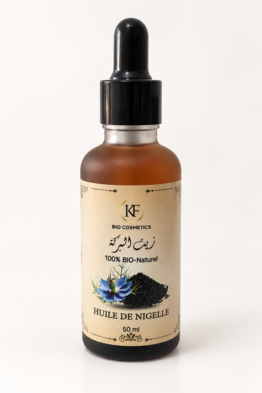 🌿 Huile de Nigelle Pure – 50 ml | KF Biocosmetics