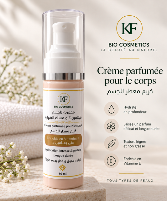 🌸 Makhmariya – Crème Parfumée pour le Corps | 60 ml